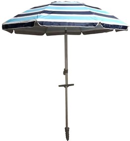 Plážový slnečník 200 cm nebeská modrá