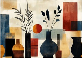 Obraz - Kubistické vázy (70x50 cm)