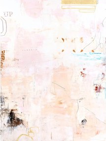 Ručne maľovaný obraz na plátne 88x118 cm Small Notes – Malerifabrikken