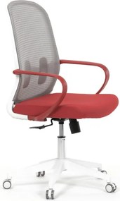 Kancelárska stolička červená KA-S425 RED