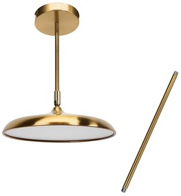 Toolight Toolight, LED stropné svietidlo APP1281-CP Gold, zlatá lesklá, OSW-05183