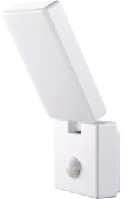 LED vonkajšie nástenné svietidlo Top Light Faro B IP65 15W 1100lm 4000K biele so senzorom pohybu