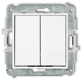 Vypínač na svetlo biely MWP-2 mini