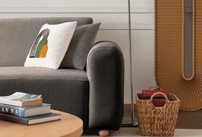 Rohová sedačka Slota (antracit) (L). Akcia -18%. Vlastná spoľahlivá doprava až k Vám domov. 1145321