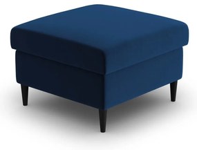 Modrá zamatová podnožka Kyoto – Cosmopolitan Design