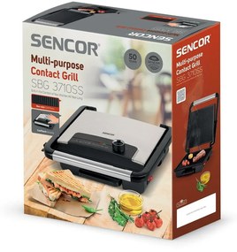 Sencor SBG 3710SS kontaktný gril