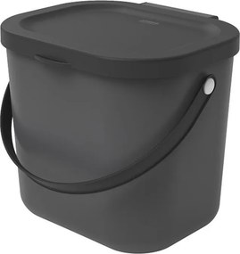 Kôš na triedený odpad ALBULA šedý 6 l
