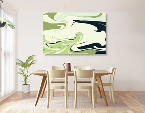 Obraz abstraktný zelený vzor Varianta: 120x80