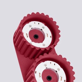 Sollux SL.1823 - Bodové svietidlo AURA 2xGX53/10W/230V červené