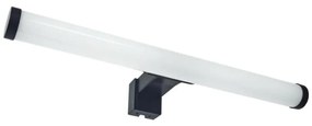 LED osvetlenie zrkadla do kúpeľne LED/8W/230V 30 cm IP44 čierne