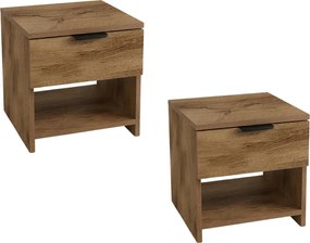 Nočné stolíky HAVANA (2 ks), dub artisan