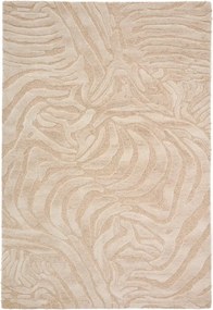 Béžový ručne tkaný koberec s prímesou vlny 200x300 cm Tribet – Kave Home