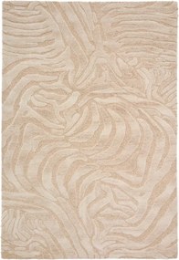 Béžový ručne tkaný koberec s prímesou vlny 200x300 cm Tribet – Kave Home