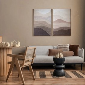 OBRAZ 678 80X120CM HNEDÝ
