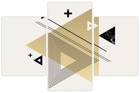Obraz - Geometrické tvary N⁰4 (90x60 cm)