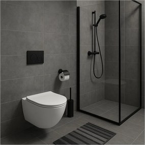 Závesný set GEBERIT Duofix Basic+ závesné WC Lily+ Rimless Tornado 48 x 36 cm + WC sedadlo, biela, GEBERIT-LILY-TO2-WH