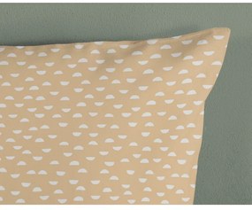 Béžové bavlnené detské obliečky na jednolôžko 140x200 cm Luz – Good Morning