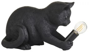 Endon 107390 - Stolná lampa KITTEN 1xE14/7W/230V čierna