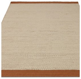 Krémový/terakotový ručne tkaný vlnený koberec 160x230 cm Lima Rust – Asiatic Carpets