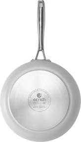 Elmich Nepriľnavá keramická panvica Vital Ø 24 cm - krémovo biela