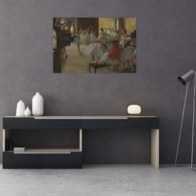 Obraz - Edgar Degas, The Dance Class, reprodukcia (90x60 cm)