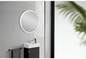 LED Zrkadlo do kúpeľne Focco MIA okrúhle Ø80 cm