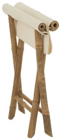 Prírodná bambusová stolička Bamboo Natural - 40*40*42cm