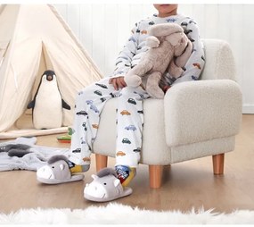 Detské kreslo LORY biele