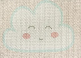 Koberce Breno Kusový koberec Dwinguler Šťastné mraky , ružová, viacfarebná,125 x 185 cm