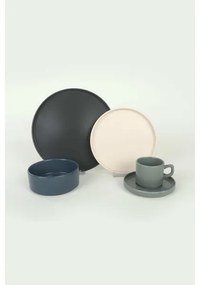 Jedálna súprava 20 ks pestrofarebná/kamenina