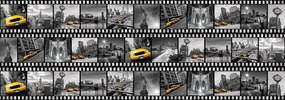 Fototapeta - Filmový pás - New Yorku (152,5x104 cm)