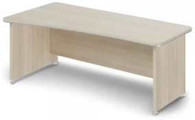 Ergonomický stôl TopOffice 200 x 100 cm, ľavý