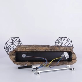 Globo 54017W-2 - Bodové svietidlo PRISKA 2xE27/60W/230V