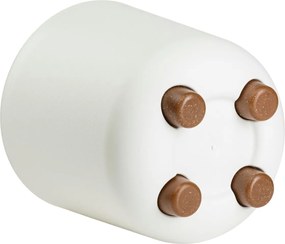 PLASTOVÝ KVETINÁČ TERRA 19,5X21 CM KRÉMOVÁ