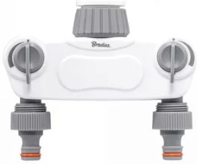 Bradas Rozdeľovač s 2 ventilmi 1"-3/4"