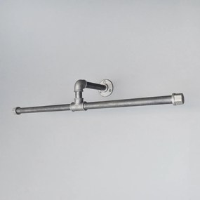 Nástenný vešiak BORURAF 60 cm čierny