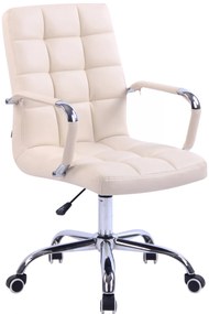Design-Shop Kancelárska stolička DS19467401 - Krémová