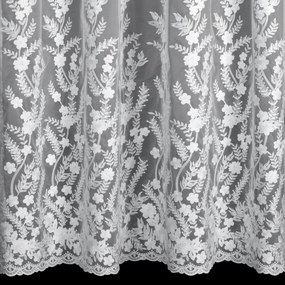 ZÁCLONA NA KRÚŽKOCH TALINA 140X250 CM VZOROVANÁ