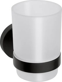 Bemeta Design DARK: Držiak kefiek, sklo - 104110010