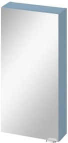 Cersanit Larga, závesná zrkadlová skrinka 80x40x16 cm, modrá matná, S932-011