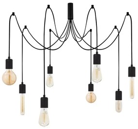 Luster na lanku KABLUNI 8xE27/100W/230V pavúk
