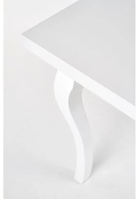 Jedálenský stôl Mozart 160 x 90 cm, biela