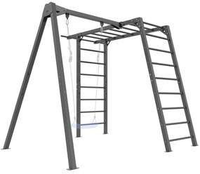 Marbo Sport Oceľová konštrukcia na záhradnú hojdačku s preliezačkou / rebrinami MARBO MO-Z6