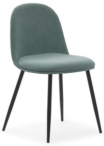 Tyrkysové jedálenské stoličky v súprave 4 ks Malila – Marckeric