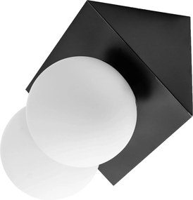 Toolight Toolight, nástenné svietidlo 2xE27 APP1229-2W, čierna matná, OSW-40118