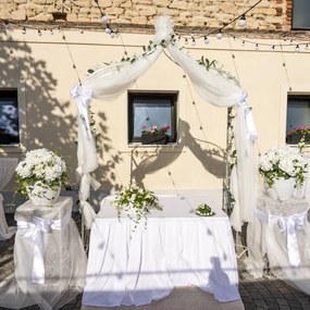 DECOLED Párty osvetlenie 5 m, 10 teplých bielych LED diód, IP67