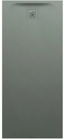 LAUFEN Pro obdĺžniková sprchová vanička z materiálu Marbond, odtok na kratšej strane, 1700 x 750 x 46 mm, betónová šedá, H2149510790001