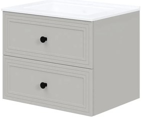 Skrinka pod umývadlo Bondi 60 cm, krémová