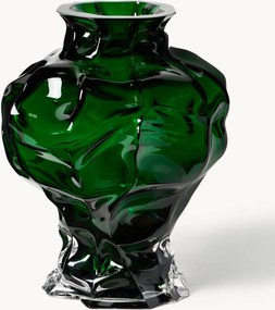 Ručne fúkaná sklenená váza Ammonit, V 30 cm