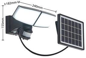 Prios Kalvito solárne nástenné LED snímač, 2-pl.